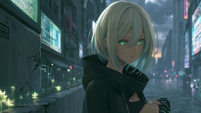 二次元女孩壁纸