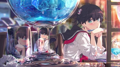 4K夏日少女闲暇