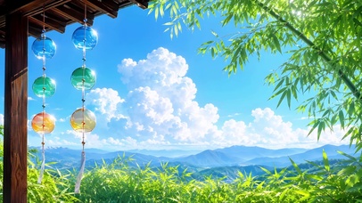 竹影清风