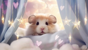 可爱仓鼠