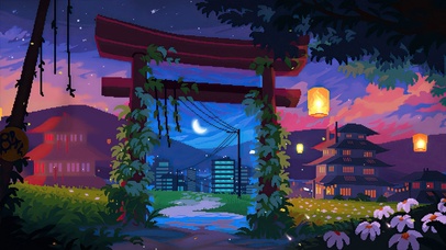 夜光美景