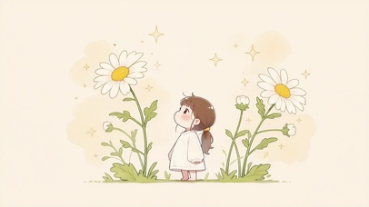 插画女孩