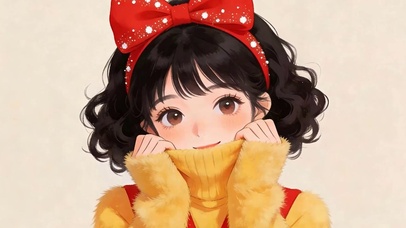 可爱女孩