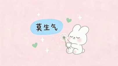 莫生气