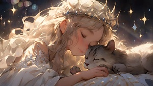 公主与猫咪