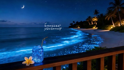 星夜赴海