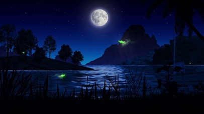 唯美蝴蝶星夜