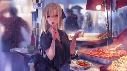 原创动画街边少女