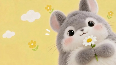 治愈软萌萌鼠捧花