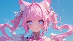 萌萌猫耳少女