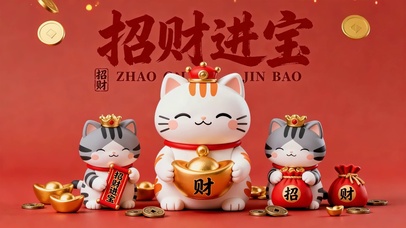 招财进宝招财猫