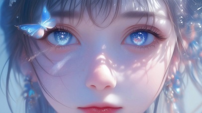 少女眼里的星星