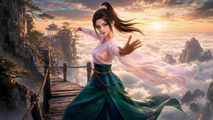 云海侠影：何仙姑