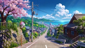 樱花小镇