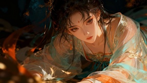 寒塘影