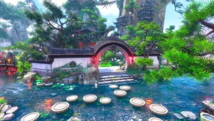 唯美小庭院