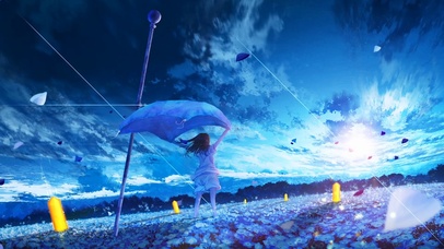 星空花海少女