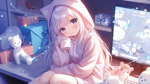 可爱女孩