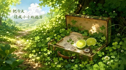 把今天过成小小的远方