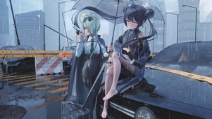 两个少女