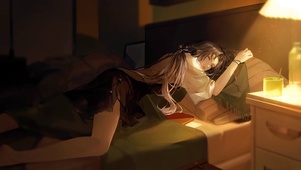 睡着的女人