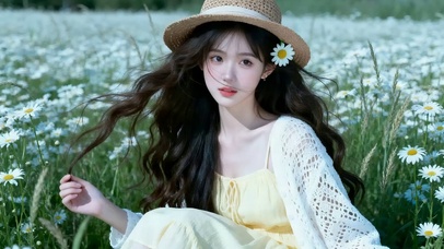 小清新美女