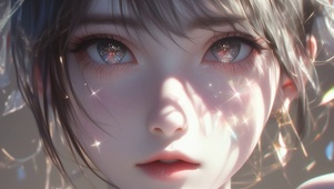 眼睛里有星星无缝循环