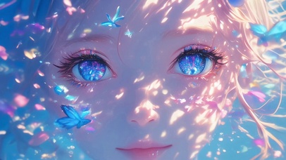 时间刚好眉眼带微笑