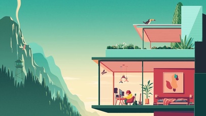 休闲的工作小浣熊