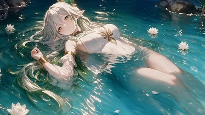 夏日清凉 小草神