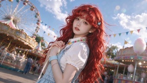 红发女孩