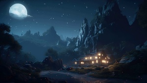 治愈山林风景
