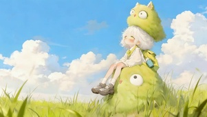 和小可爱看风景