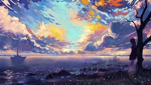 夜湖