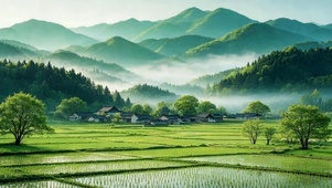 唯美云海绿地