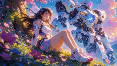 浪漫机甲女孩