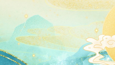 原创浪漫国潮风七夕情人节