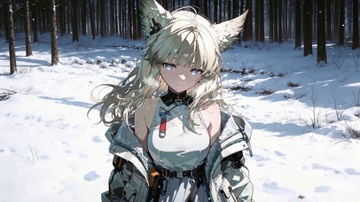 雪中佩丽卡