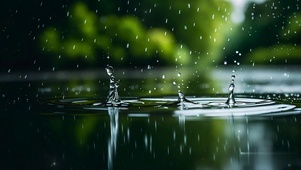 水落下的声音