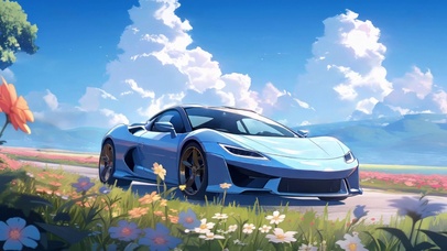 湖边超跑