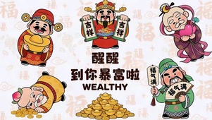 醒醒 到你暴富了