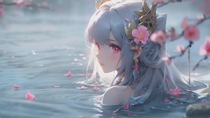 4k美人出浴