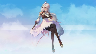 原神 申鹤重云中