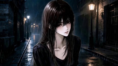 雨夜巷中人