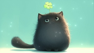 幸运草小猫