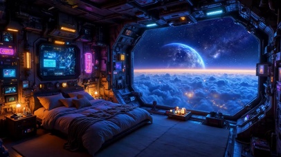 太空船舱
