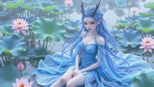 清纯治愈西海龙王敖闰