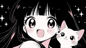 和猫一起闪耀