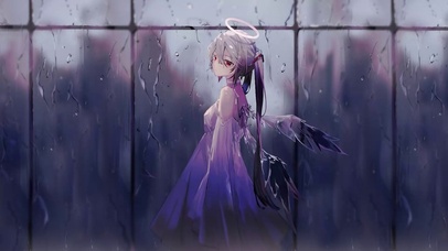 雨天淋湿的天使