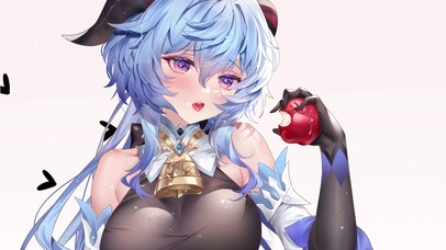 甘雨咩咩-画师：么赖赖